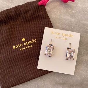 NWT Kate spade square drop earrings.